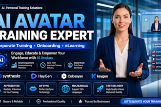create ai avatar videos for training onboarding and elearning