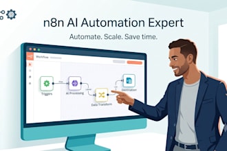 build n8n ai automation workflows, ai agents and API integrations