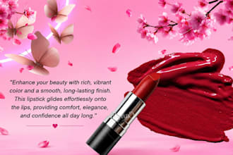 create a lipstics template for you
