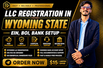 register your wyoming llc and get ein for US or non US residents