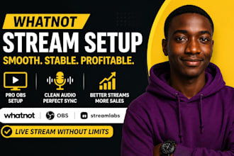 setup obs studio for whatnot vertical streams, auctions, and card breaks