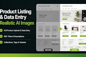 upload and list products to your shopify store with ai generated images