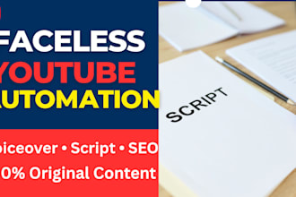 write viral cash cow faceless youtube channel scripts