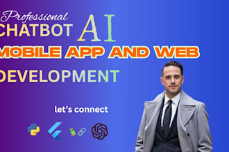 do ai mobile app development, ai web application chatbot and ai agent developer