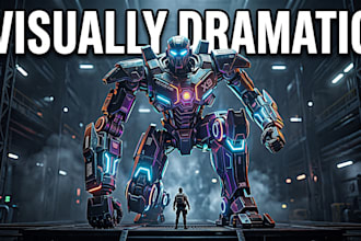 design highly cinematic youtube thumbnail