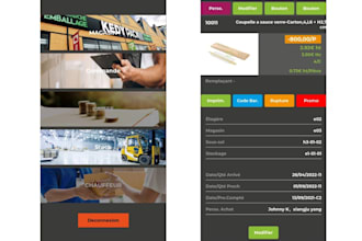 develop custom mobile apps and  trade website