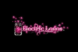 create a modern electronics and technology logo