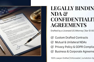 write enforceable non disclosure contracts and agreements for your business