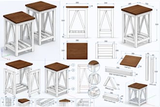 design cnc furniture and manufacturing ready cutting files