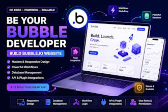 be your bubble developer, build bubble io website
