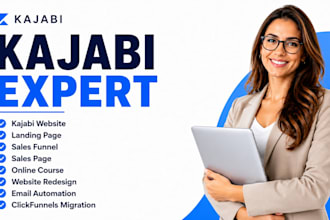 do kajabi website design kajabi landing page sales funnel redesign kajabi expert