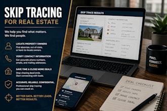 do accurate real estate skip tracing for investors