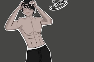 doing character designing art