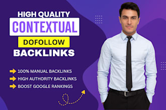 build contextual backlinks with dofollow link building