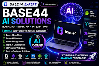 base44 bug fixing expert base44 migration base44 integrations base44 repllt ai