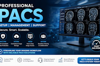 build cardiolgy pacs software radiology medical  billing dicom pacs cloud system