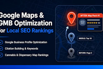 optimize your google maps, gmb and boost cannabis dispensary local SEO rankings