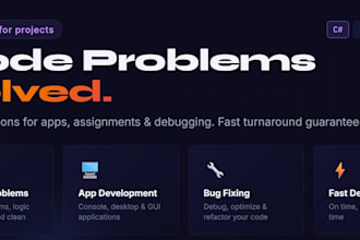 solve coding problems and tasks in csharp cpp python