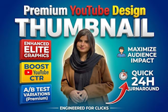 design the best youtube thumbnail