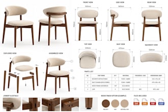 design flat pack furniture that is ready for cnc cutting