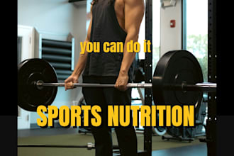 be certified nutritionist for muscle gain diet plan and sport nutrition