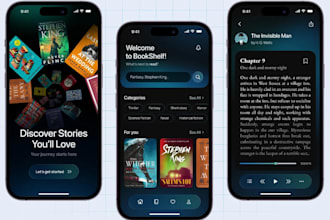 develop custom ebook reader app for android and ios like kindle and kobo