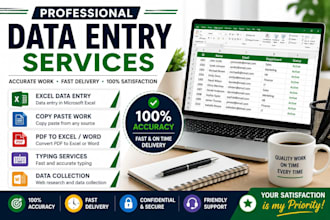 do data entry excel data entry typing