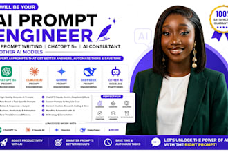 ai prompt engineer ai prompt writing chatgpt 5o ai consultant and other ai model