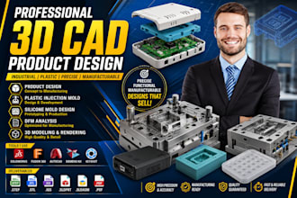 pcb enclosure cad design electronic pcb casing product design 3d printable file