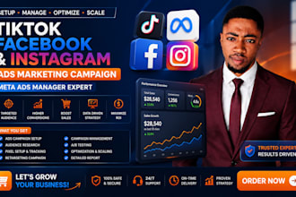 setup optimize tiktok facebook meta instagram bing ads campaign meta ads manager