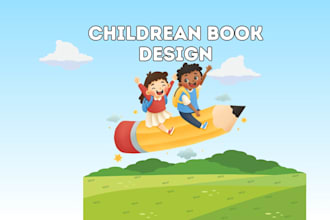 design children book illustration and children story book