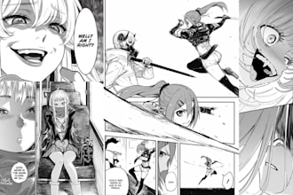do anime manga art nsfw comic page edit manga illustration webtoon manga artist
