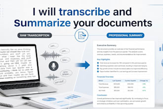 summarize your PDF or document into clear notes