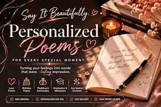 write heartfelt poems for any occasion