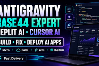 build antigravity, base44 expert, replit ai, cursor ai apps