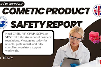 do eu UK cosmetic product safety data sheet toxicology report ingredient review