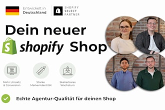 build a shopify shop