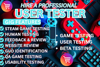 be your website testing app testing game testing beta testing user review test