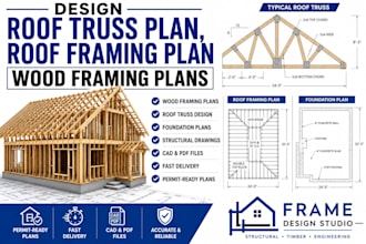 design roof truss plan, roof framing plan wood framing plans