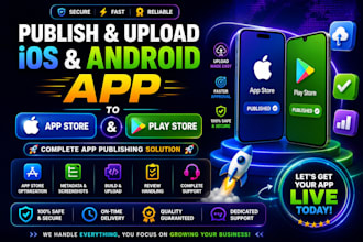 publish your ios and android app to app store and play store