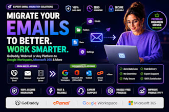 migrate godaddy email to google workspace webmail microsoft365 email transfer