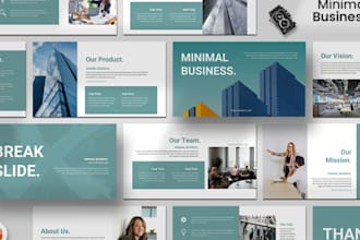 design or revamp your powerpoint investor pitch deck presentation