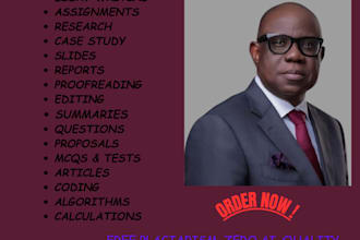 handle case studies, proposals, summaries, research