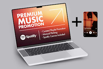 pitch your spotify release to curated playlists plus custom canvas video
