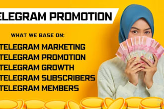 promote your telegram channel and group