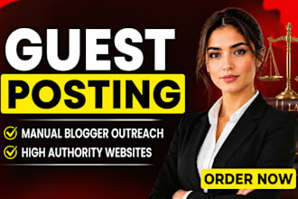 do guest posting with manual blogger outreach