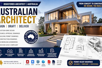 prepare residential architect building design site plan architect design