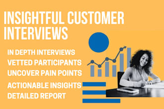 analyze and conduct insightful customer interviews for your business growth
