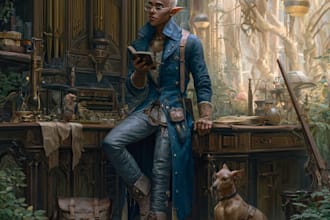 dnd, fantasy character and dnd character