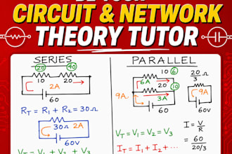 tutor you in circuit and network theory